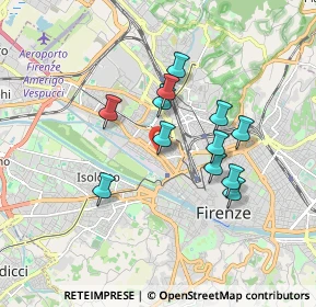 Mappa 50144 Firenze FI, Italia (1.50417)