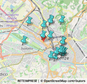 Mappa 50144 Firenze FI, Italia (1.70222)