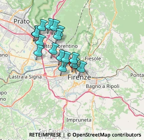 Mappa 50144 Firenze FI, Italia (6.06188)