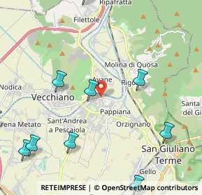 Mappa Via L. Fibonacci, 56017 San Giuliano Terme PI, Italia (3.12636)