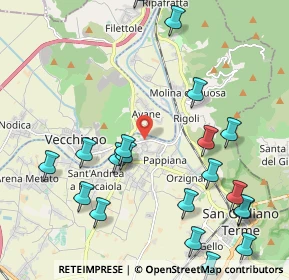 Mappa Via L. Fibonacci, 56017 San Giuliano Terme PI, Italia (2.641)