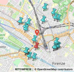 Mappa Via Benedetto Marcello 27 rosso, 50144 Firenze FI, Italia (1.086)