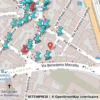 Mappa Via Benedetto Marcello 27 rosso, 50144 Firenze FI, Italia (0.08)