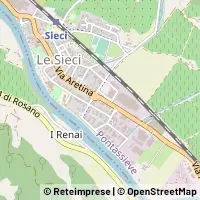 Hartă Pontassieve