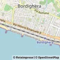 Map Bordighera