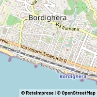 Mapa Bordighera