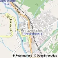 Mapa Pratovecchio Stia