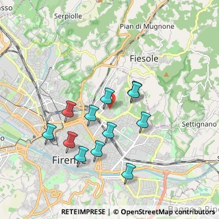 Mappa Via della Piazzuola, 50133 Firenze FI, Italia (1.78333)
