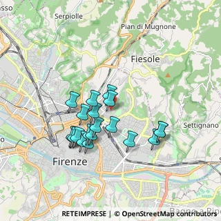 Mappa Via della Piazzuola, 50133 Firenze FI, Italia (1.6305)