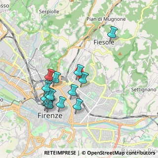 Mappa Via della Piazzuola, 50133 Firenze FI, Italia (1.93067)