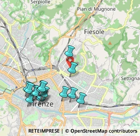 Mappa Via della Piazzuola, 50133 Firenze FI, Italia (2.36167)