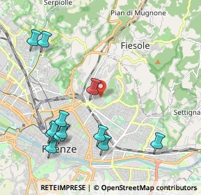 Mappa Via della Piazzuola, 50133 Firenze FI, Italia (2.50917)