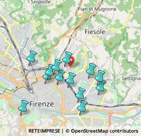 Mappa Via della Piazzuola, 50133 Firenze FI, Italia (1.78923)