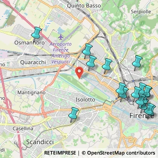 Mappa Viale del Pegaso Cascine, 50136 Firenze FI, Italia (3.06471)
