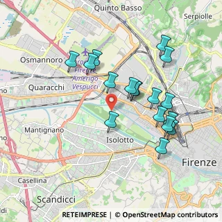 Mappa Viale del Pegaso Cascine, 50136 Firenze FI, Italia (1.82588)