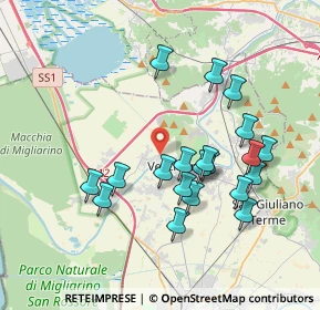 Mappa Via di Bracciolo, 56019 Vecchiano PI, Italia (3.6725)