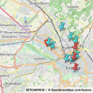 Mappa Via Ruggero Leoncavallo, 50125 Firenze FI, Italia (2.2975)
