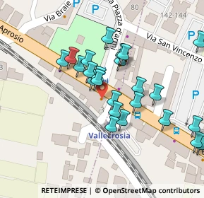 Mappa SS 1 Via Aurelia, 18019 Vallecrosia IM, Italia (0.04231)