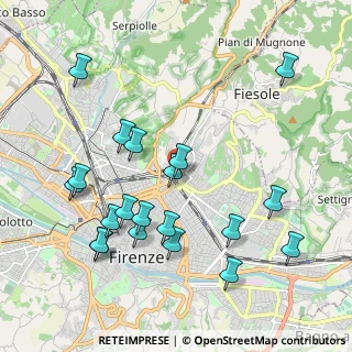Mappa Via Vincenzo Borghini, 50133 Firenze FI, Italia (2.251)