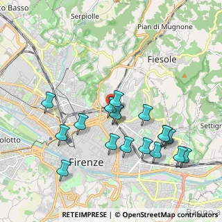 Mappa Via Vincenzo Borghini, 50133 Firenze FI, Italia (2.03722)