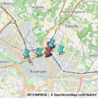 Mappa Via Vincenzo Borghini, 50133 Firenze FI, Italia (0.84083)
