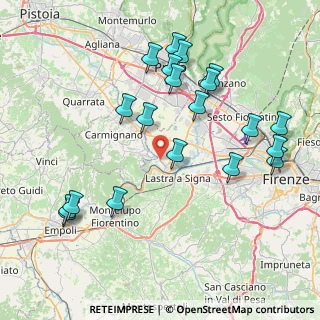 Mappa Via Castelletti, 50058 Signa FI, Italia (9.0285)