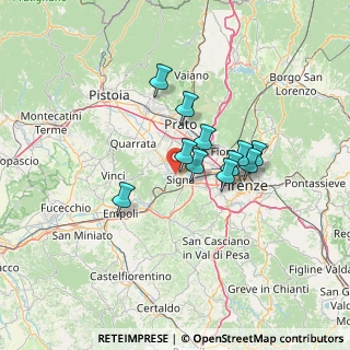 Mappa Via Castelletti, 50058 Signa FI, Italia (10.24636)