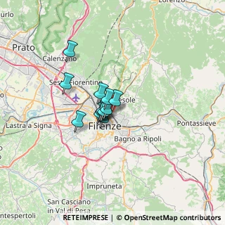 Mappa Via Calandrino, 50133 Firenze FI, Italia (3.78417)