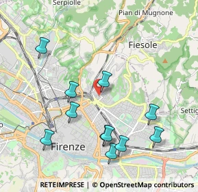 Mappa Via Calandrino, 50133 Firenze FI, Italia (2.17091)