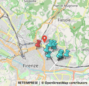 Mappa Via Calandrino, 50133 Firenze FI, Italia (1.50727)