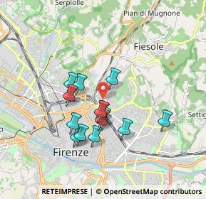 Mappa Via Calandrino, 50133 Firenze FI, Italia (1.50429)