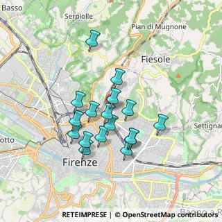 Mappa Via Calandrino, 50133 Firenze FI, Italia (1.49471)