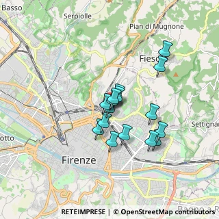 Mappa Via Calandrino, 50133 Firenze FI, Italia (1.31063)