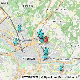 Mappa Via Calandrino, 50133 Firenze FI, Italia (1.63273)