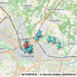 Mappa Via Calandrino, 50133 Firenze FI, Italia (1.70333)