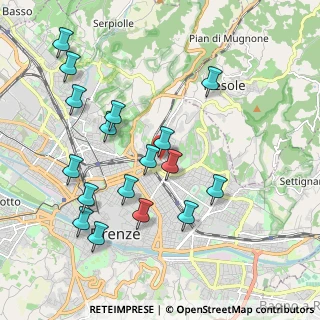 Mappa Via Calandrino, 50133 Firenze FI, Italia (2.11588)