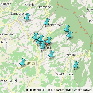 Mappa Via della Torre, 50059 Vinci FI, Italia (1.62538)