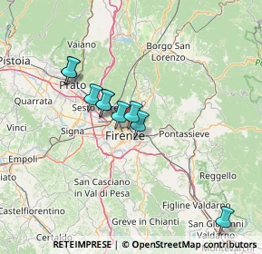 Mappa Via Fra' Jacopo Passavanti, 50133 Firenze FI, Italia (16.89909)