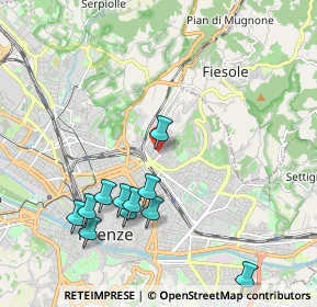 Mappa Via Fra' Jacopo Passavanti, 50133 Firenze FI, Italia (2.21818)
