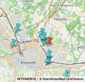Mappa Via Fra' Jacopo Passavanti, 50133 Firenze FI, Italia (1.64545)