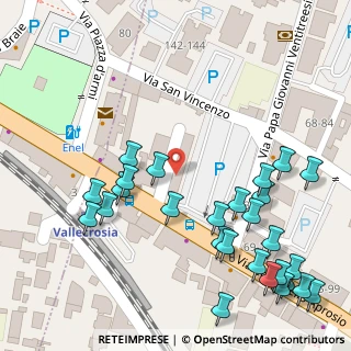Mappa Via Col. Aprosio, 18019 Vallecrosia IM, Italia (0.08571)
