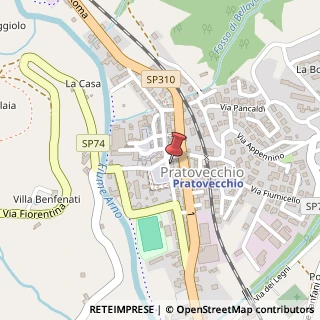 Mappa Piazza Paolo Uccello, 5, 52015 Bibbiena, Arezzo (Toscana)