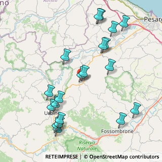 Mappa Via Giacomo Matteotti, 61022 Petriano PU, Italia (9.5305)