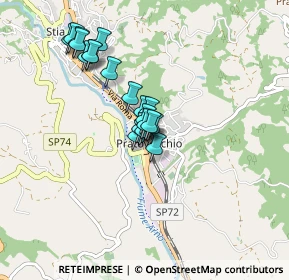 Mappa Via Tramontani, 52015 Pratovecchio Stia AR, Italia (0.6945)