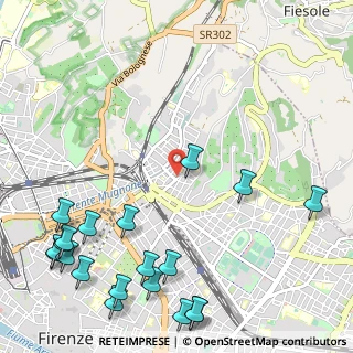 Mappa Via Madonna della Querce, 50133 Firenze FI, Italia (1.612)