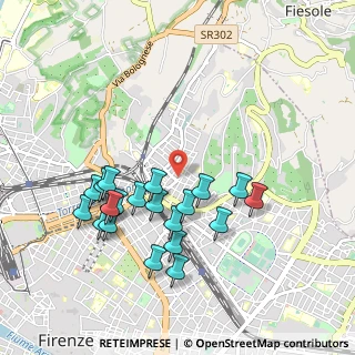 Mappa Via Madonna della Querce, 50133 Firenze FI, Italia (0.9685)
