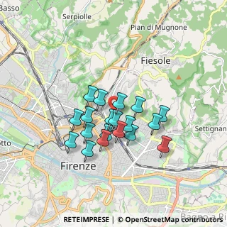 Mappa Via Madonna della Querce, 50133 Firenze FI, Italia (1.37105)