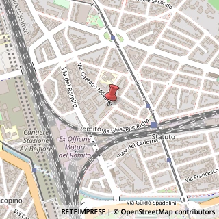 Mappa Via Gaetano Milanesi, 45, 50134 Firenze, Firenze (Toscana)