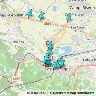 Mappa Via XXV Aprile, 50058 Signa FI, Italia (1.92)