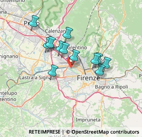 Mappa Via Del Pegaso, 50144 Firenze FI, Italia (5.7225)